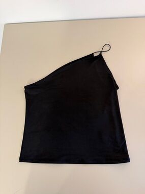 Express Black One-Shoulder Cami